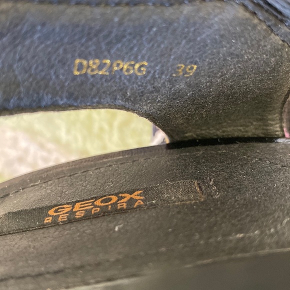 Geox Respira Janira Multicolor Crisscross Wedge Platform Sandals - 9 - Picture 12 of 16